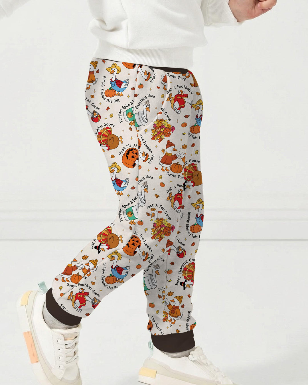 Plantilla de pantalón jogger de bambú