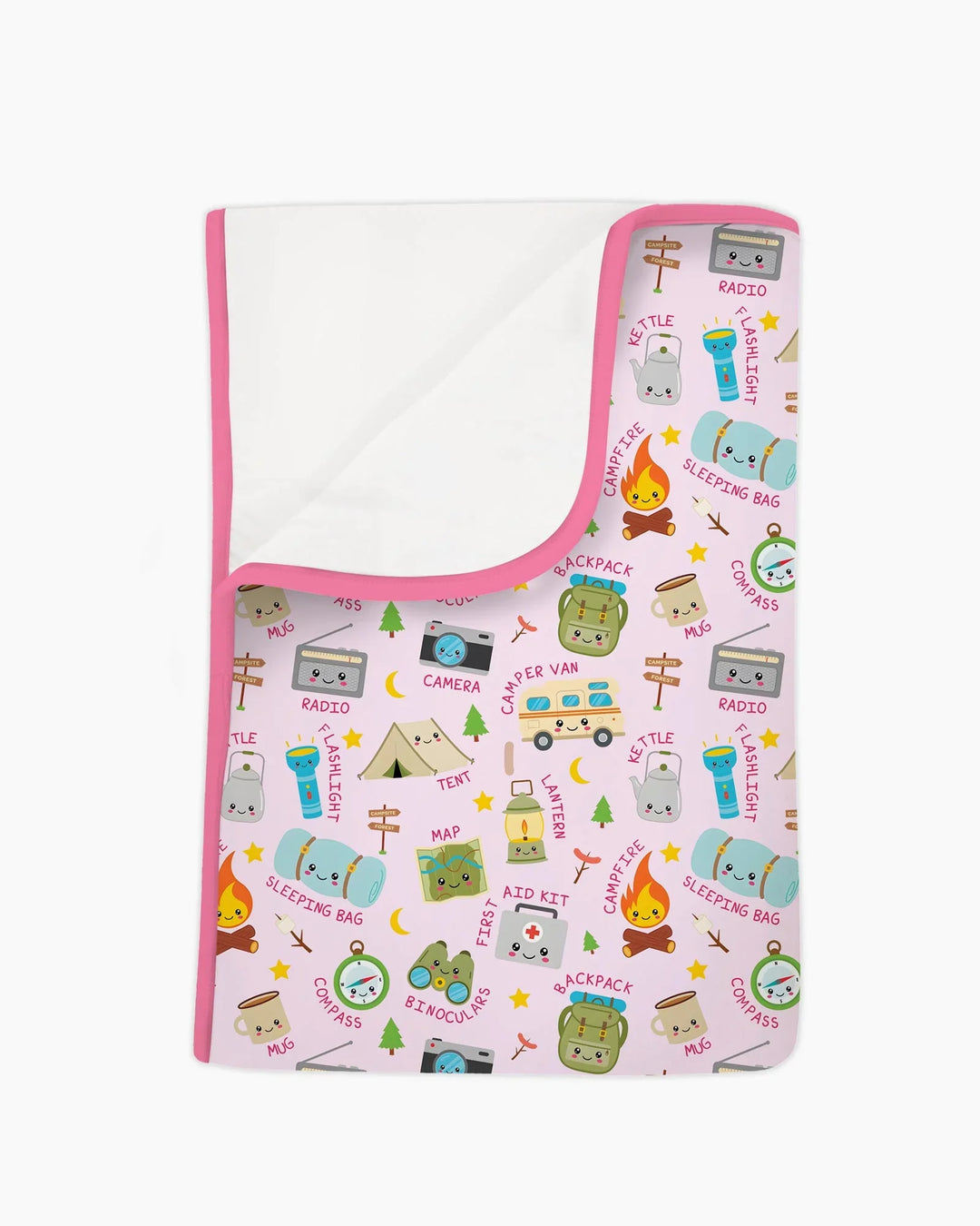 Little Camp Adventure Family Matching Blanket