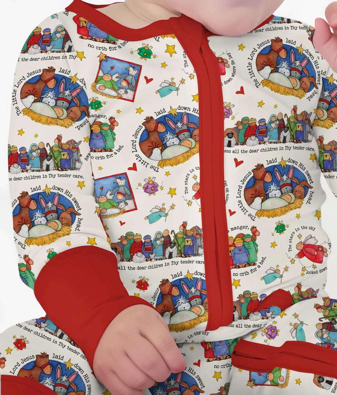 Gerippte Babykleidung mit individuellem Foto - Weich &amp; Skizzenhaft