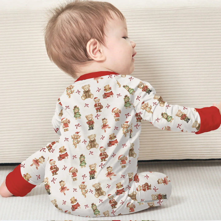 Christmas Teddy Bears Convertible Zippy