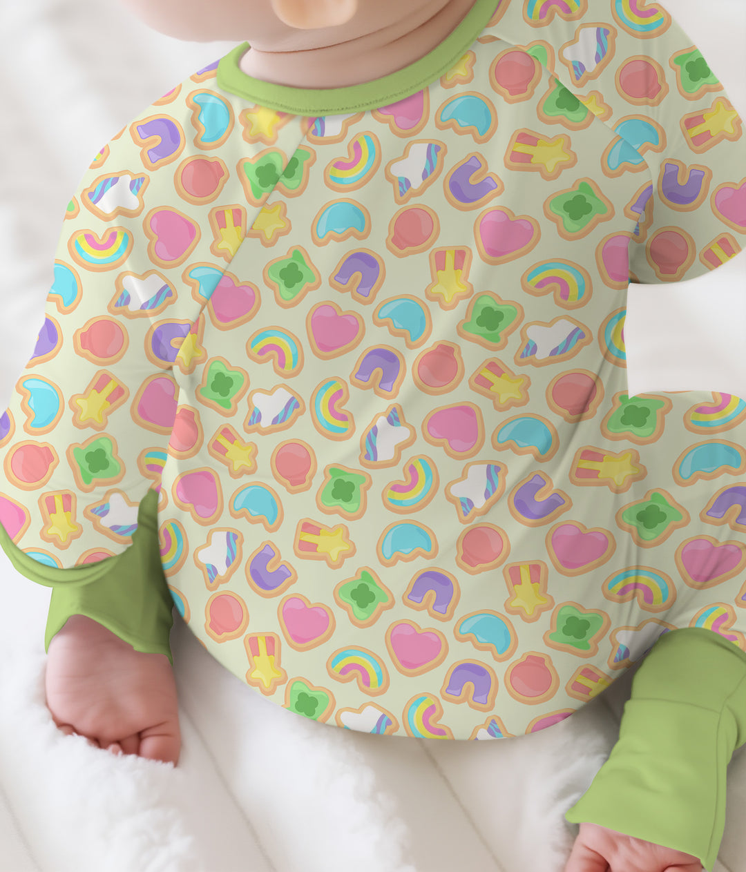 Gerippte Babykleidung mit individuellem Foto - Weich &amp; Skizzenhaft