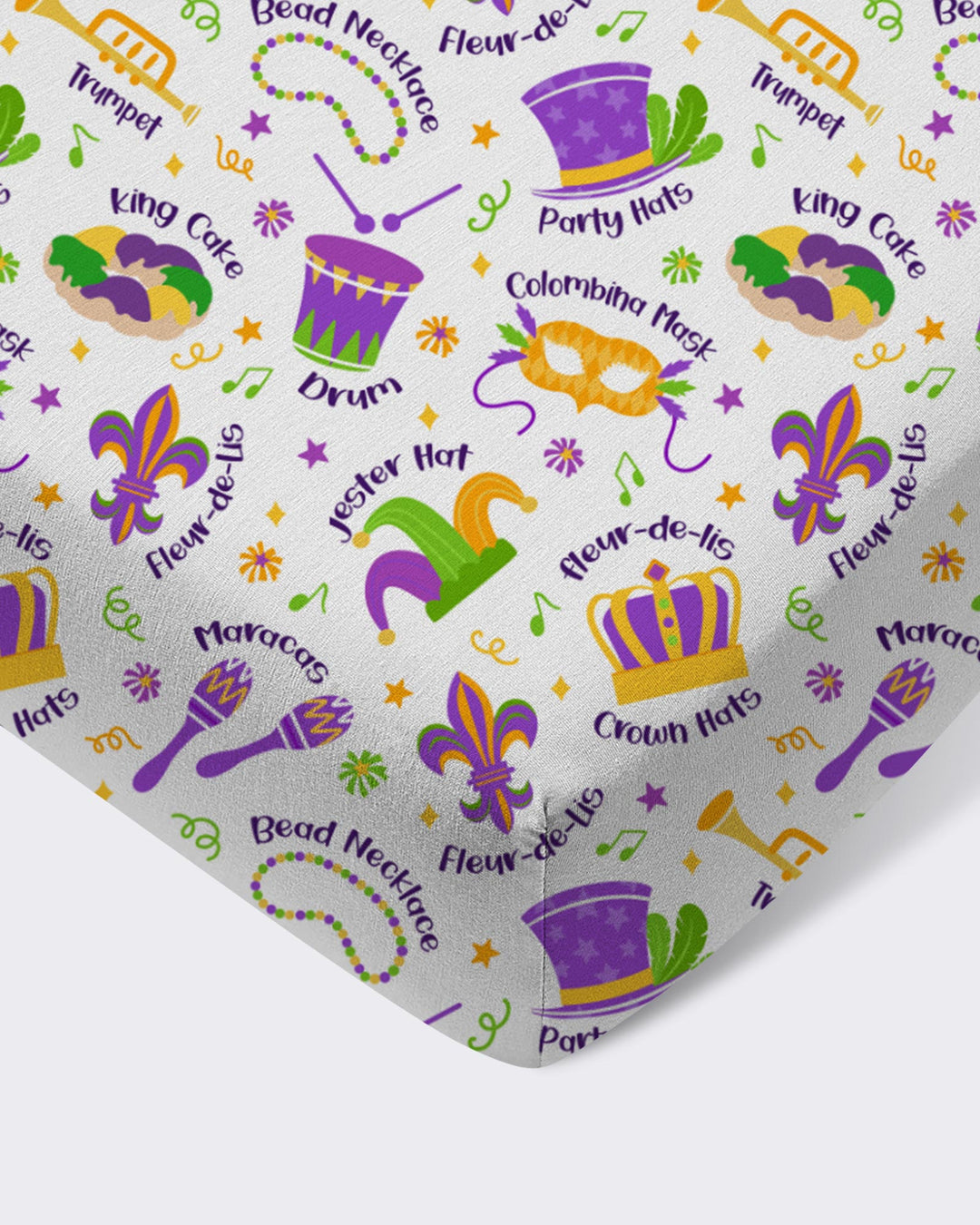 Vorlage für individuelle Spannbettlaken für Kinderbetten