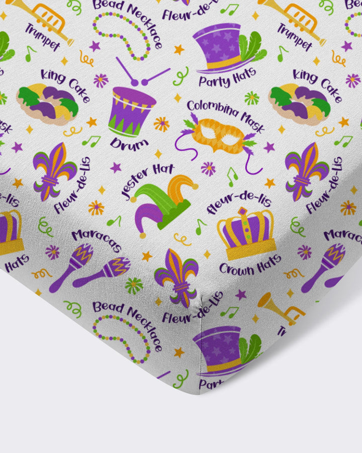 Vorlage für individuelle Spannbettlaken für Kinderbetten