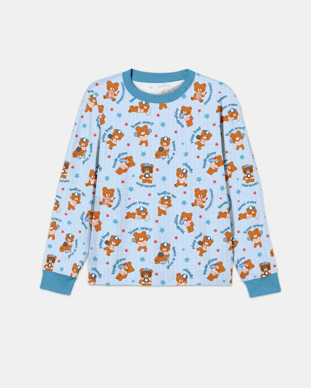 Born To Play Baseball Bamboo Men's Pajama Set