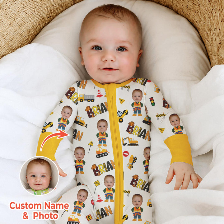 Custom Photo Doodle Little Builder Convertible Zippy