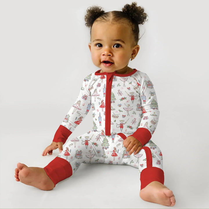 Sweet Nutcracker Holiday Matching Mom And Baby Convertible Zippy