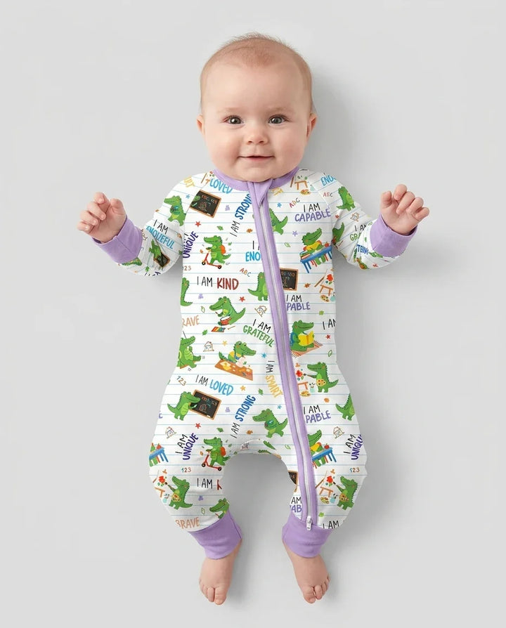 Gerippte Babykleidung mit individuellem Foto - Weich &amp; Skizzenhaft