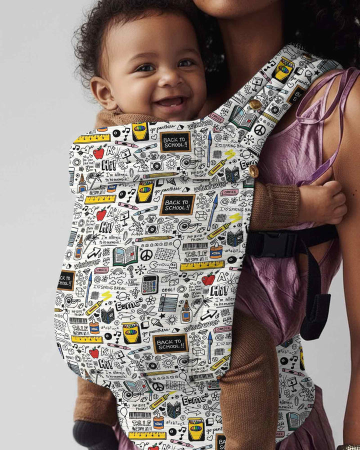 School Days Doodles Baby Carrier