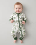 Merry Christmas Toile  Bamboo Convertible Zippy