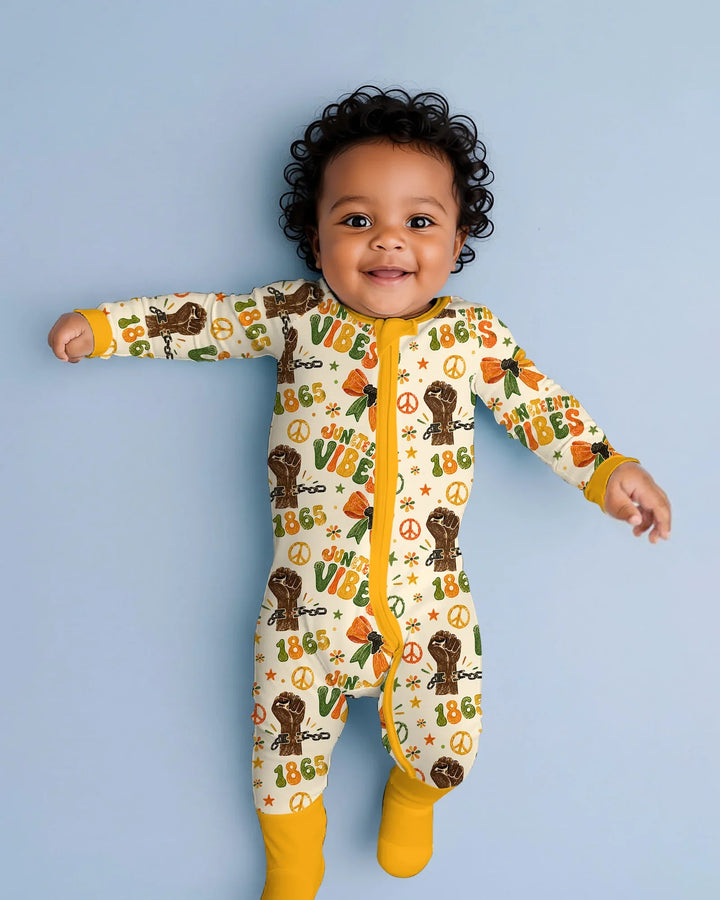 Juneteenth Vibes Vintage Bamboo Convertible Zippy