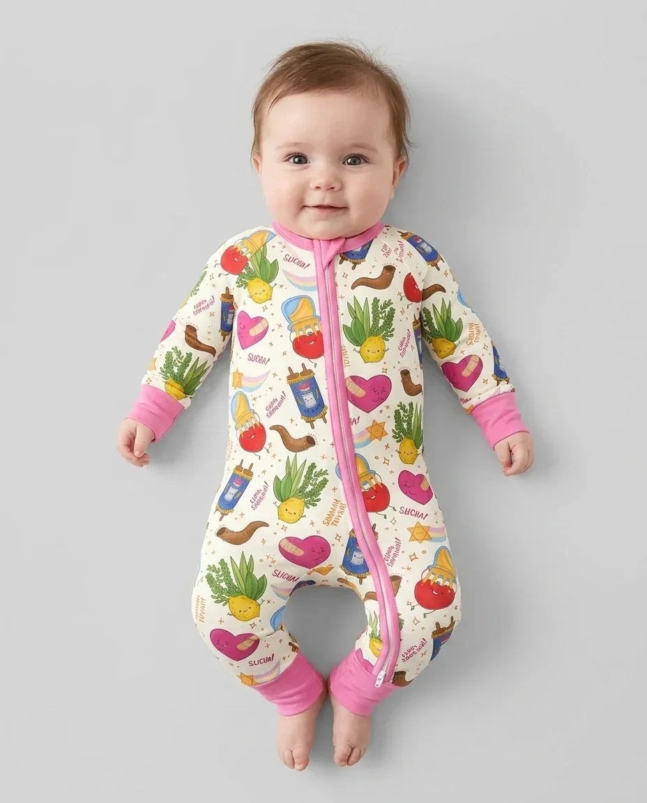 Jewish High Holidays Bamboo Convertible Zippy