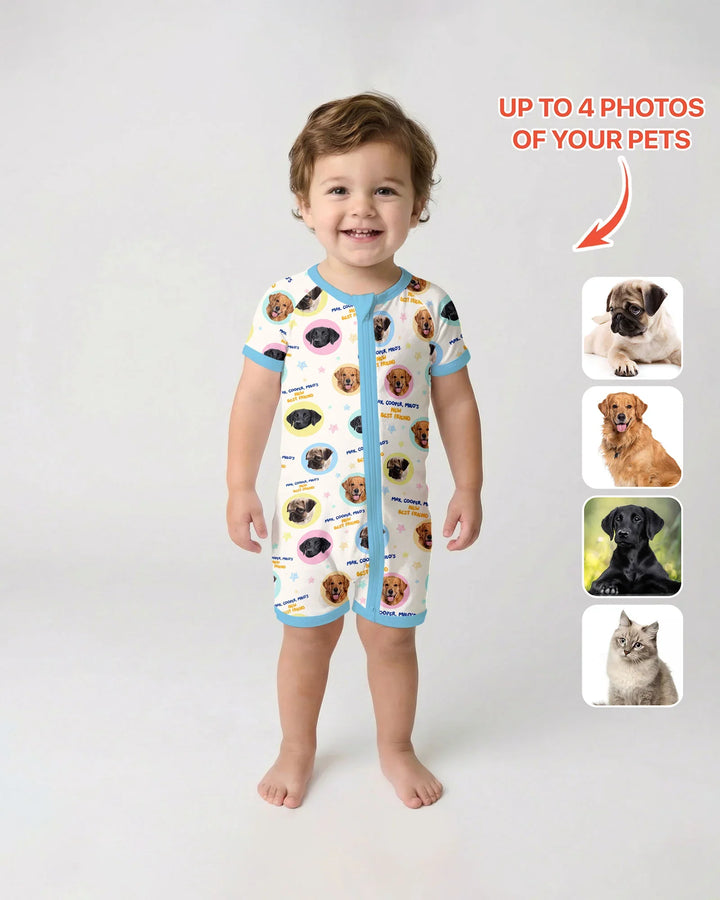 New Best Friend Custom Name And Pet Photos Shorty Zippy