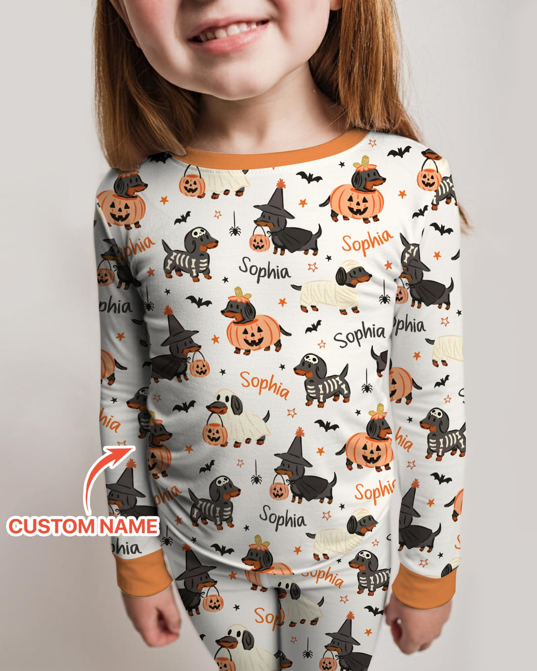 Conjunto de pijama de dos piezas de bambú con mangas largas, plantilla PERSONALIZADA