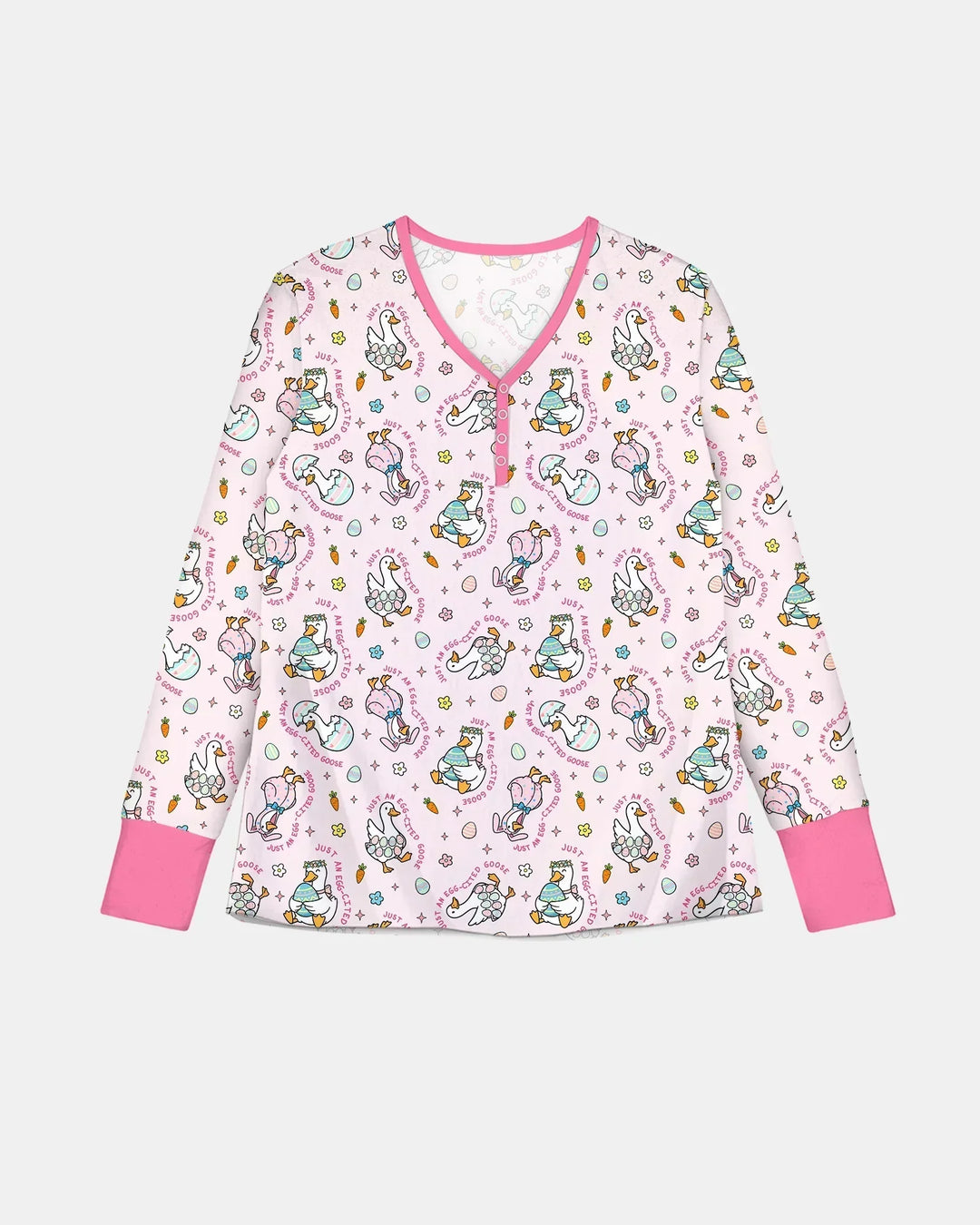 Easter Silly Goose Women Pajama Set