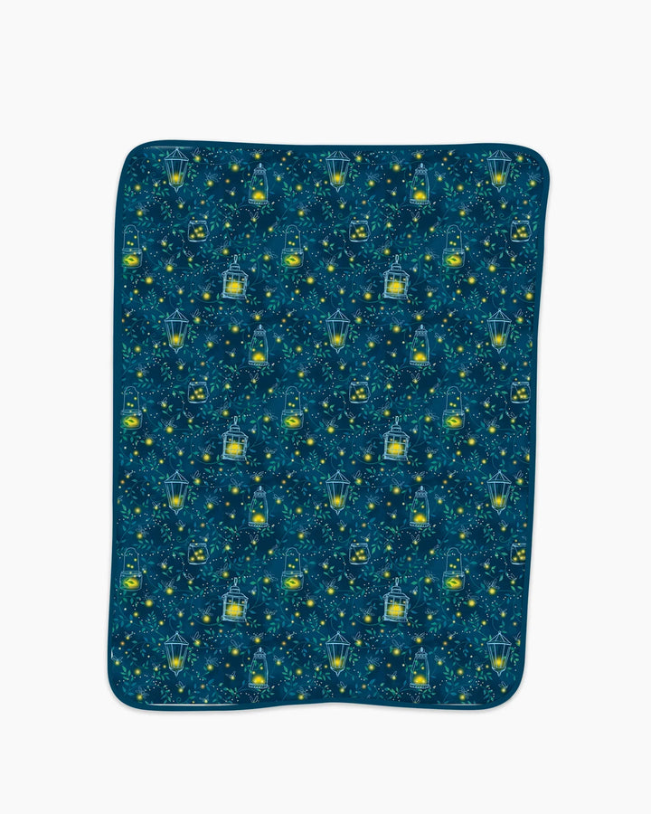 Firefly Evening Forest Bamboo Blanket