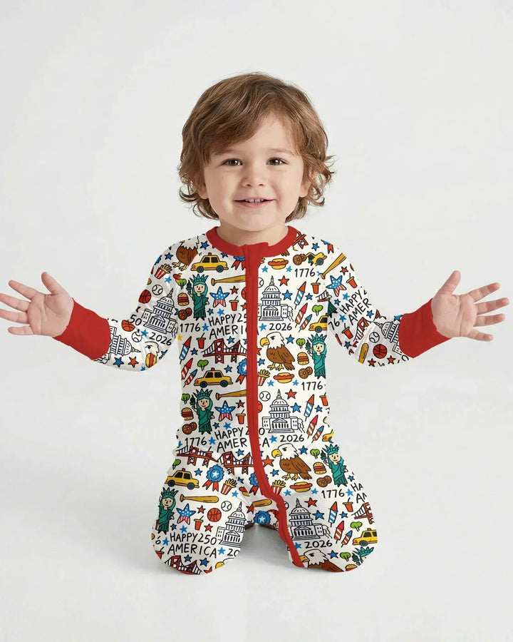 Doodle America 250th Anniversary Family Convertible Zippy