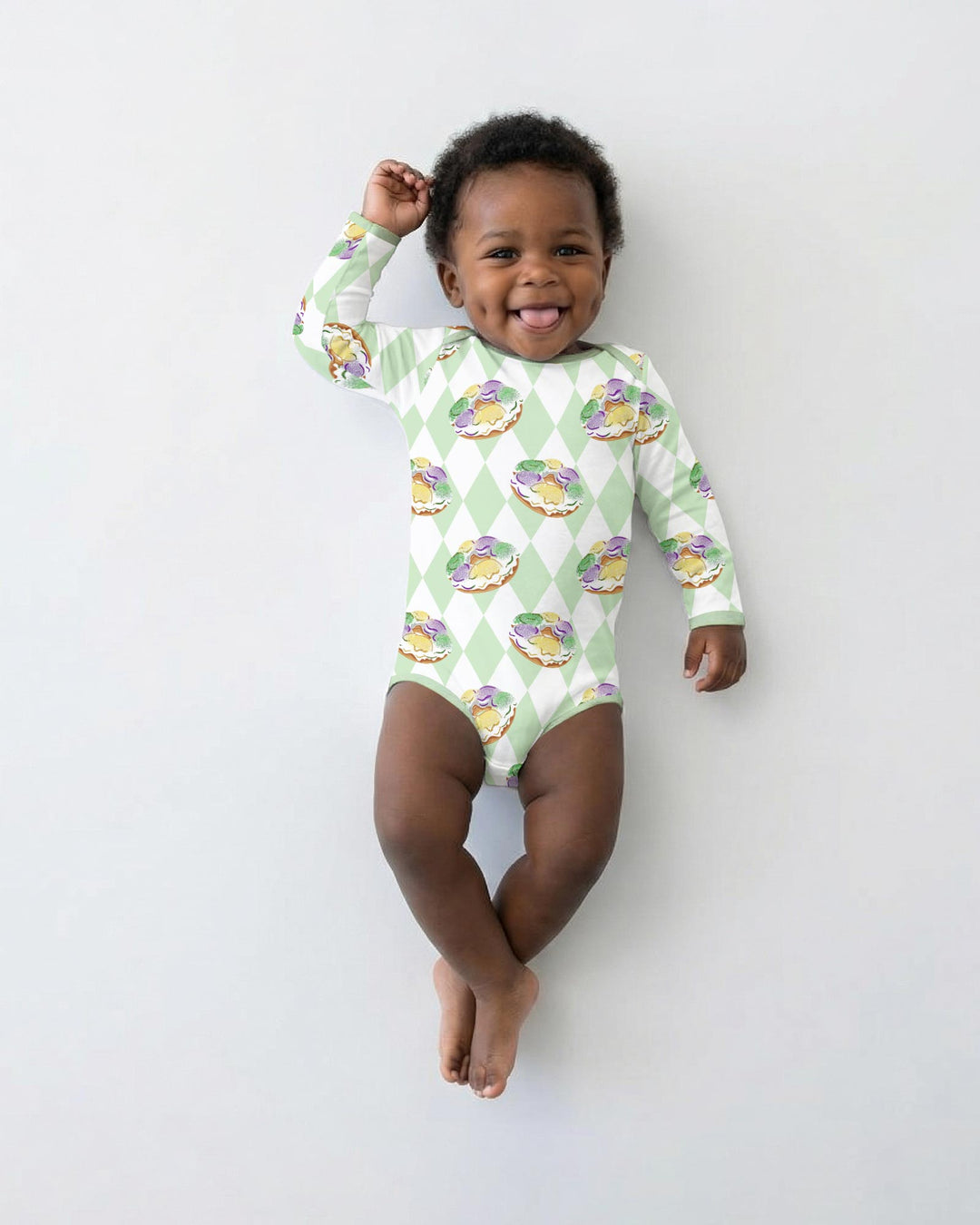 Gerippte Babykleidung mit individuellem Foto - Weich &amp; Skizzenhaft