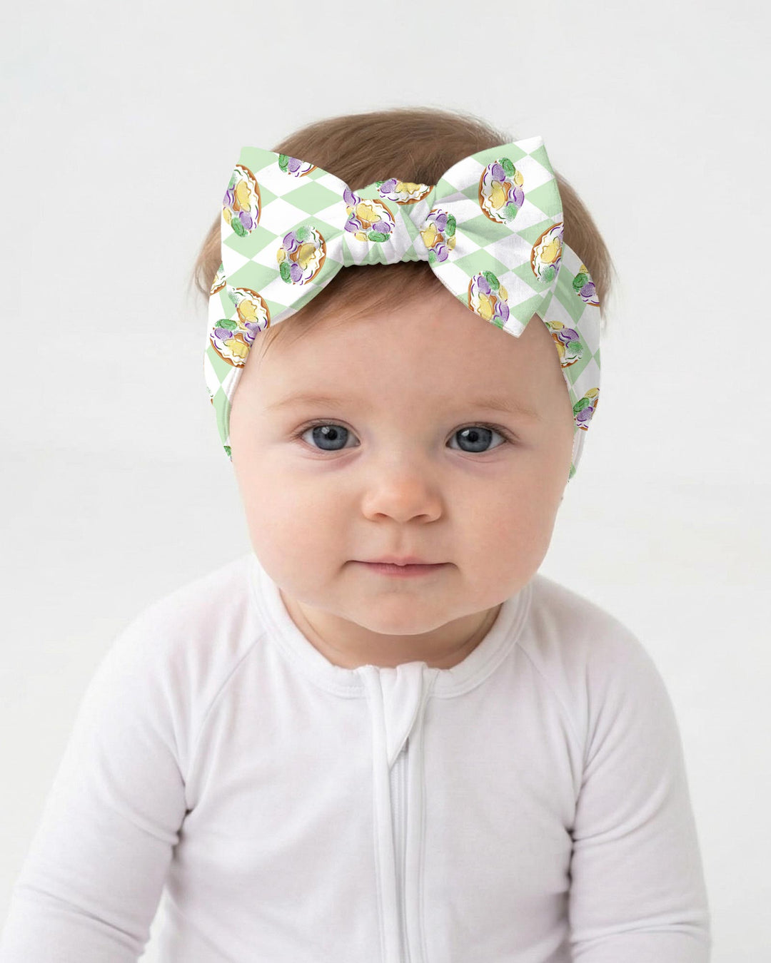 Mardi Gras Donut Headband