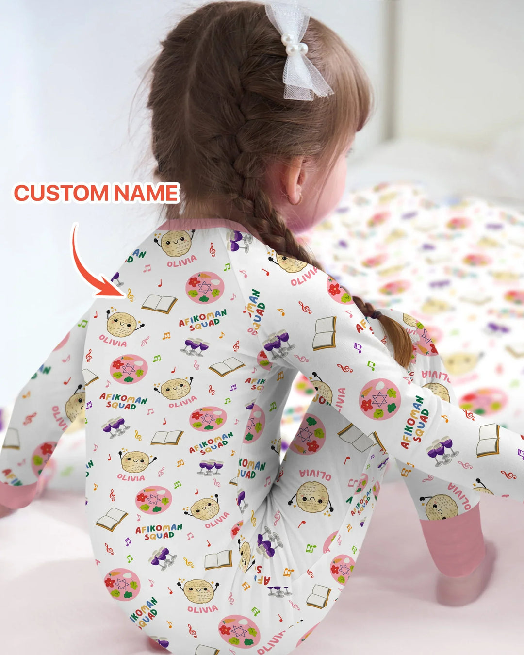 Gerippte Babykleidung mit individuellem Foto - Weich &amp; Skizzenhaft