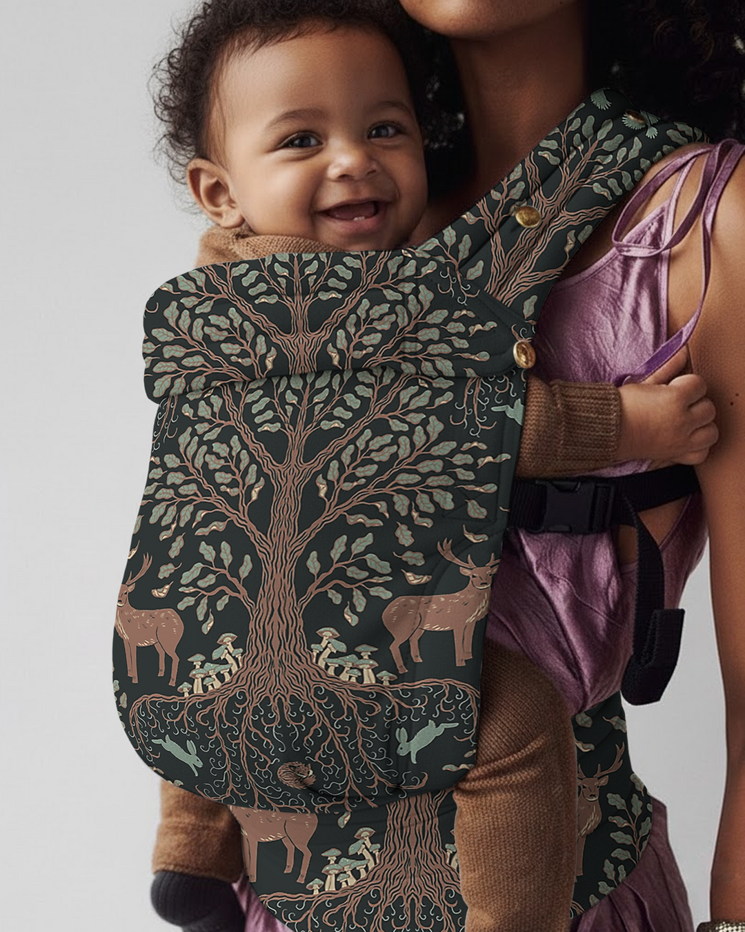 Enchanted Woodland Deer Forest Baby Carrier