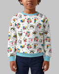 Sudadera con cuello redondo de bambú "Dios dice que soy diferente"