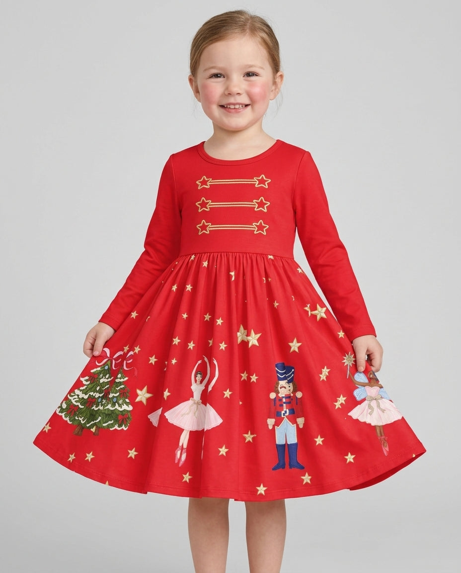 Nutcracker Starlight Bamboo Twirl Dress