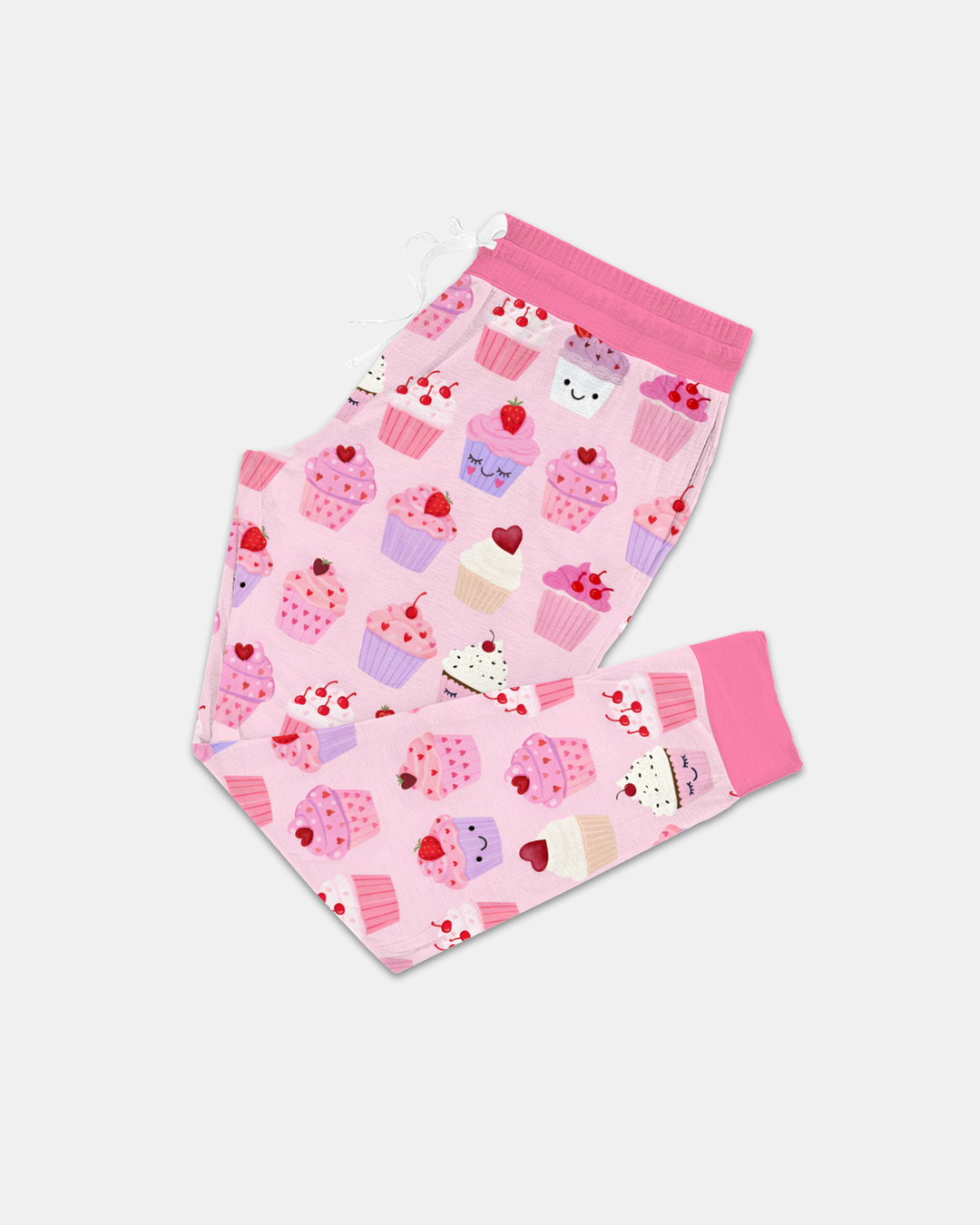 Valentine Emotional Cupcakes Women Pajama Set