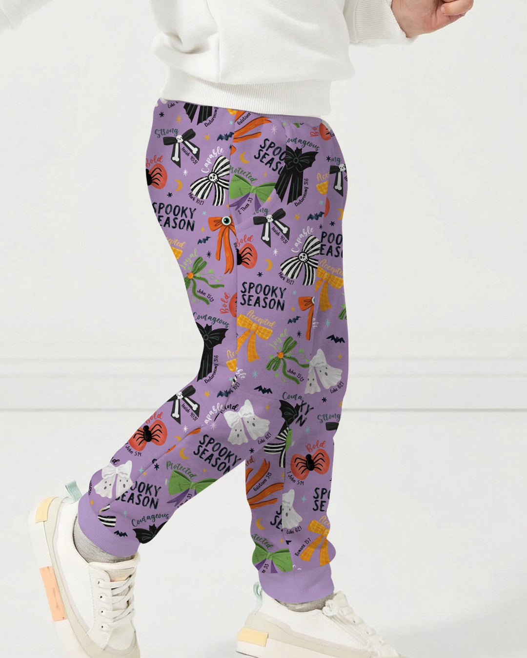 Spooky Bows Spooky Season Bamboo Jogger