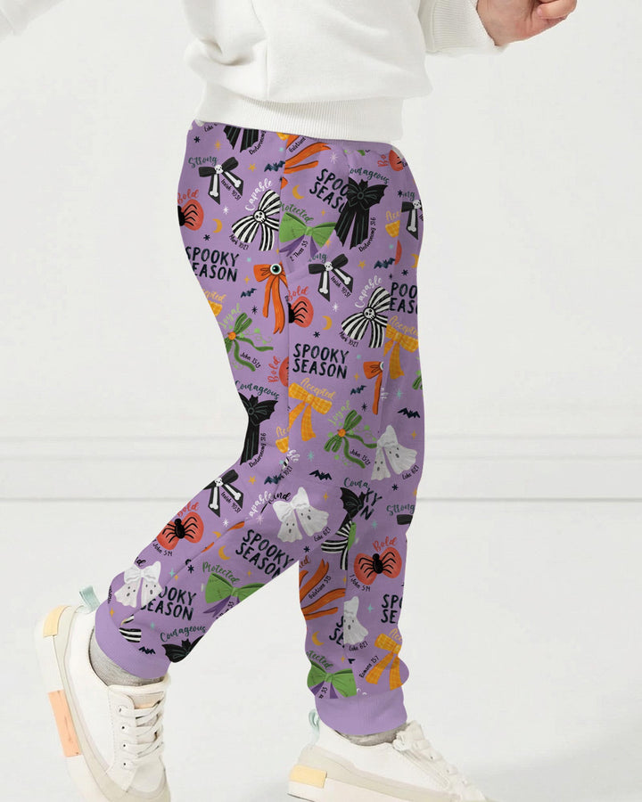 Spooky Bows Spooky Season Bamboo Jogger