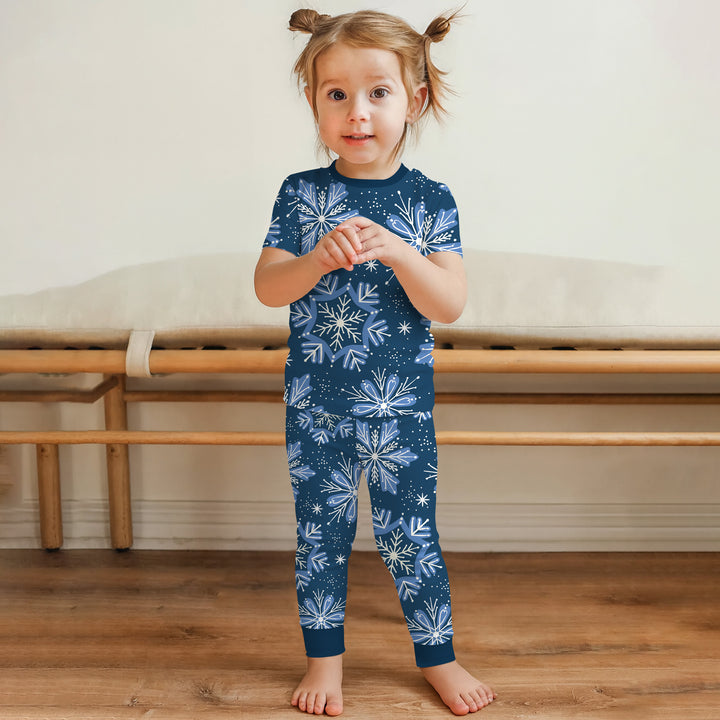Zweiteiliges, kurzärmliges Pyjama-Set mit Marienkäfern