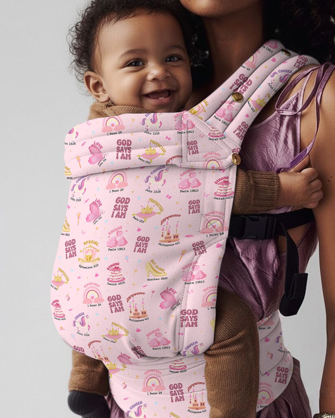God Says I Am Princess Baby Carrier