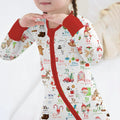 Christmas Alphabet Bamboo Convertible Zippy