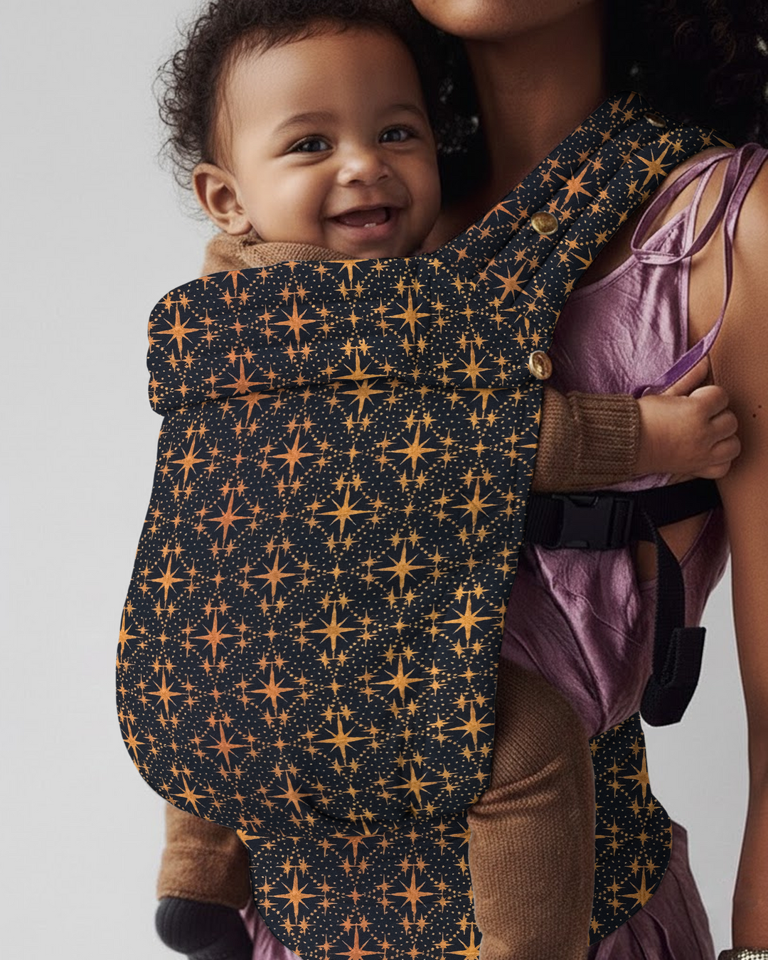 Golden Midnight Starfield Baby Carrier