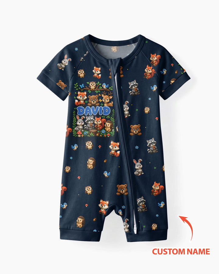 Trending Animal Bamboo Shorty Zippy