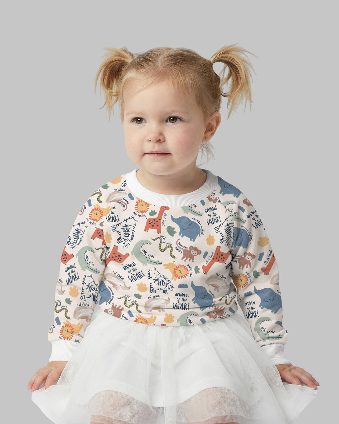 Funny African Animals Crewneck Sweatshirt