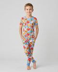 Zweiteiliges, kurzärmliges Pyjama-Set mit Marienkäfern