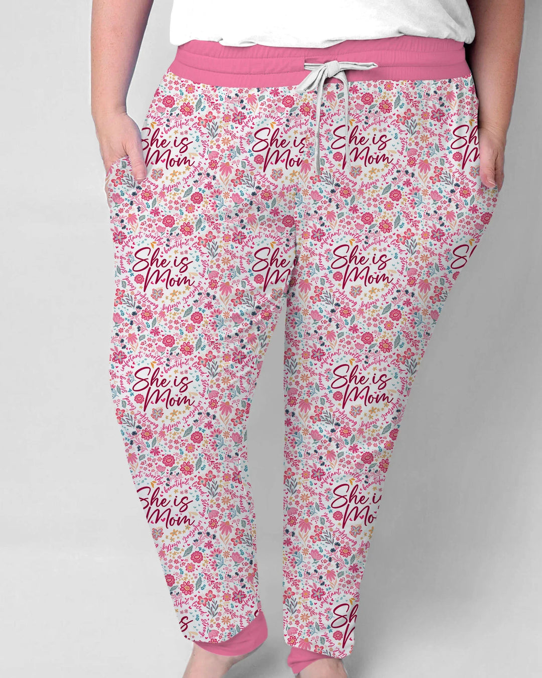 Pijama de bambú floral para mujer She Is Mom