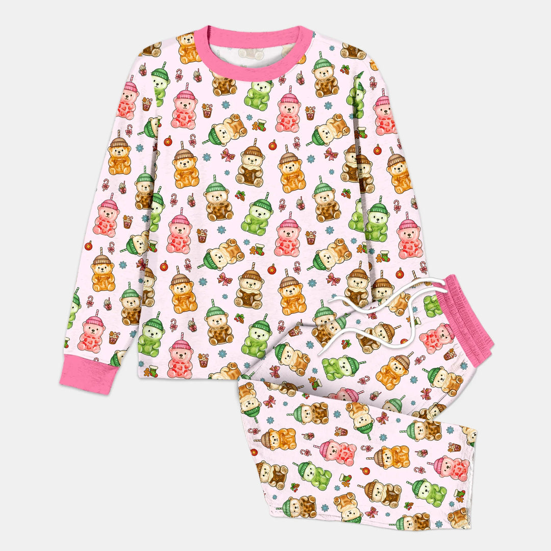 Holiday Bear Cup Men's Pajama Set