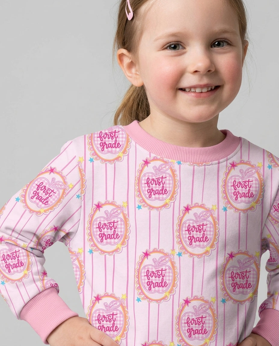 Sudadera de cuello redondo de bambú con plantilla personalizada
