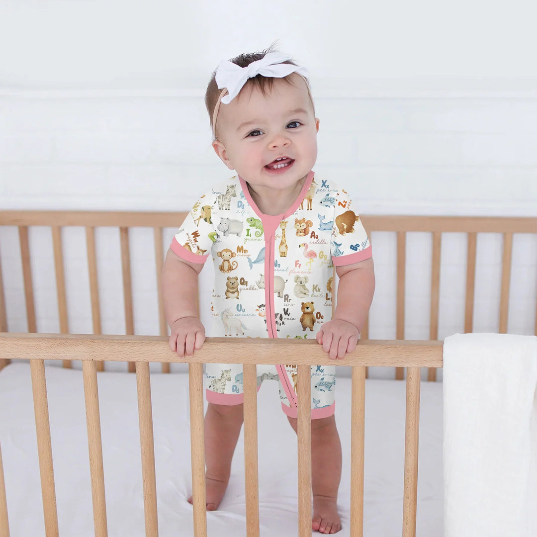 Spanish Alphabet Shorty Zippy