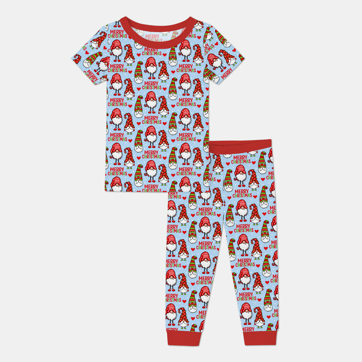 Zweiteiliges, kurzärmliges Pyjama-Set mit Marienkäfern