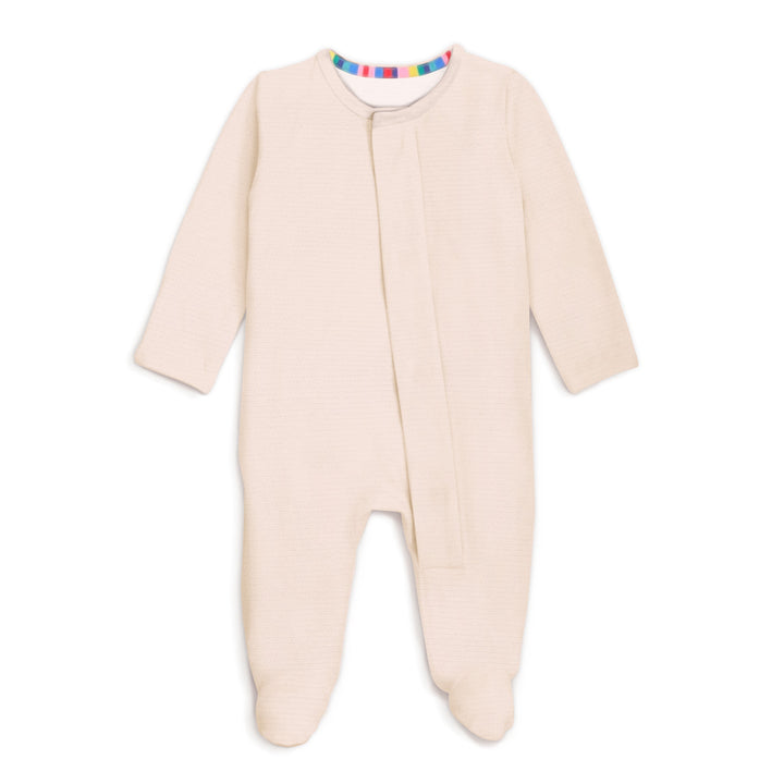 Blush Magnetic Footie Romper