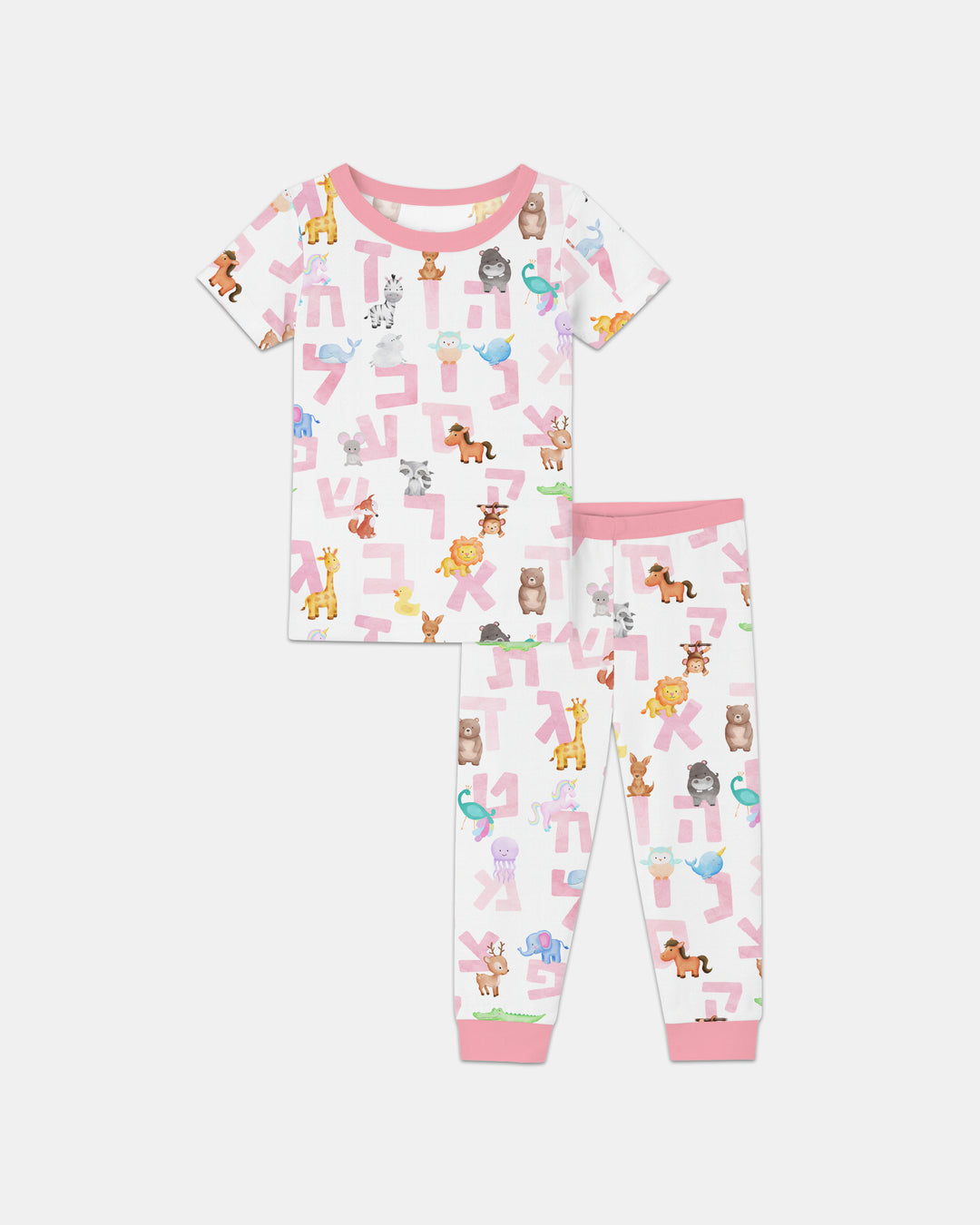 Zweiteiliges, kurzärmliges Pyjama-Set mit Marienkäfern