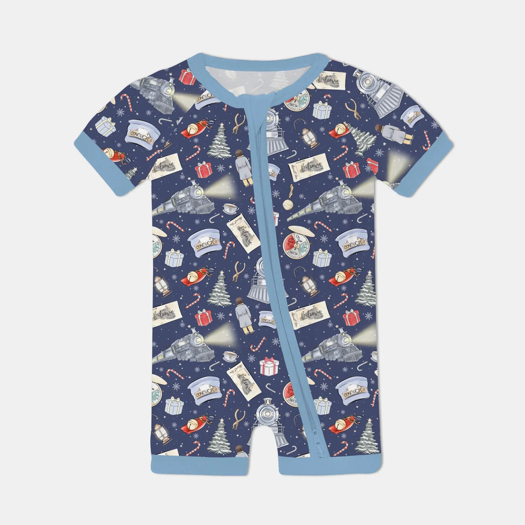 Christmas Train Shorty Zippy