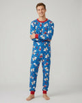 Red, White & Woof Family Matching Bamboo Men's Pajama Set