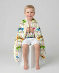 Cute But A Little Bit Crabby Bamboo Beach Towel