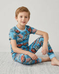 Zoom Zoom Beep Beep Bamboo Two Piece Short Sleeve Pajama Set