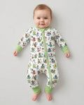 Gerippte Babykleidung mit individuellem Foto - Weich &amp; Skizzenhaft