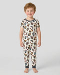 Zweiteiliges, kurzärmliges Pyjama-Set mit Marienkäfern