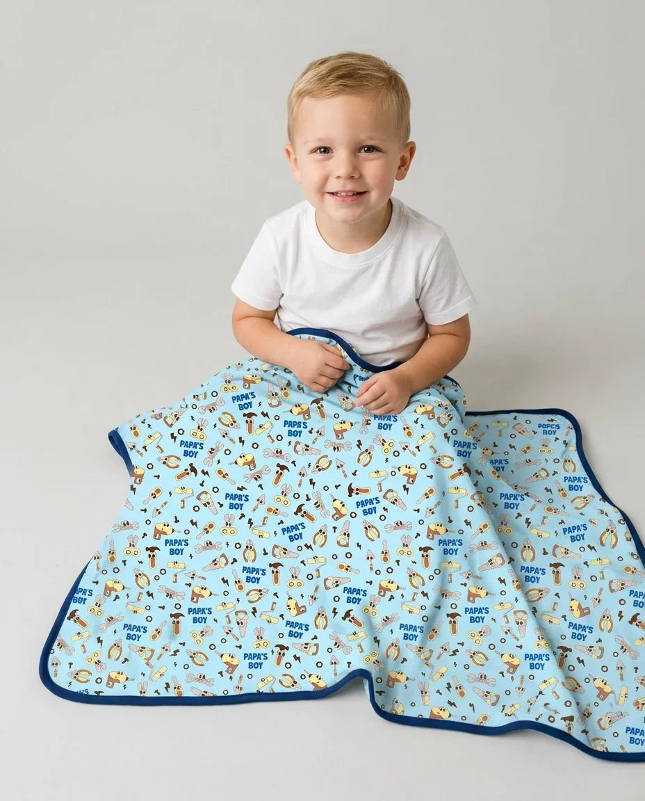Fixer of All Things Dad Club Bamboo Blanket